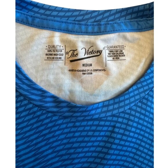 Charlotte FC Moisture Wick Poly Men's T-shirt by The Victory Size Medium - Picture 3 of 3